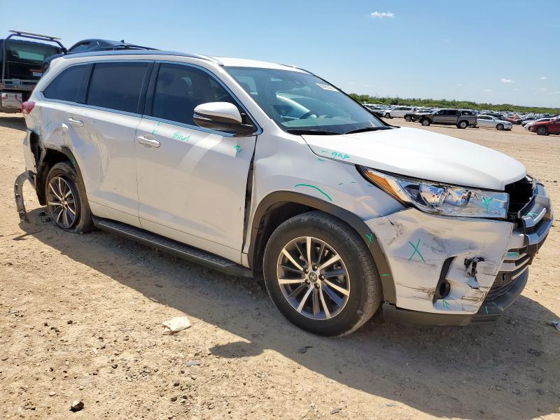 5TDKZRFH4JS540983 - 2018 TOYOTA HIGHLANDER SE Biały zdjęcie 4