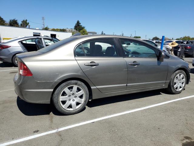 2HGFA16597H508460 - 2007 HONDA CIVIC LX GRAY photo 3