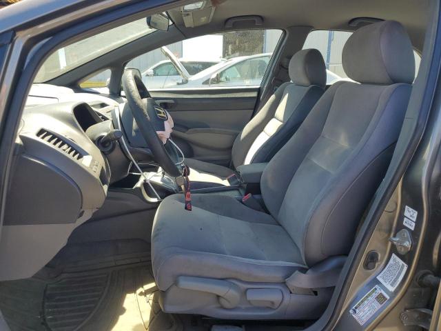 2HGFA16597H508460 - 2007 HONDA CIVIC LX GRAY photo 7