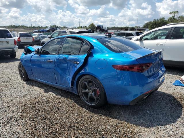 ZARFAECN7J7594807 - 2018 ALFA ROMEO GIULIA TI Mavi fotoğraf 2