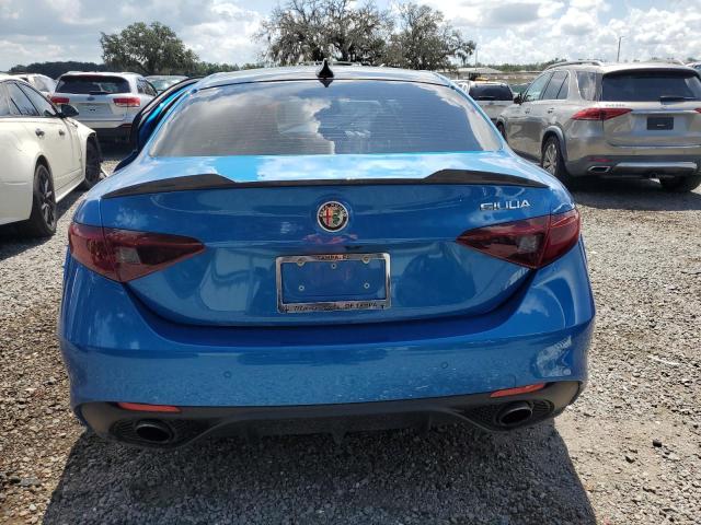 ZARFAECN7J7594807 - 2018 ALFA ROMEO GIULIA TI Mavi fotoğraf 6