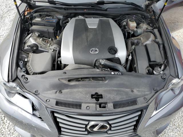 JTHBE1D25E5000600 - 2014 LEXUS IS 350 GRAY photo 11