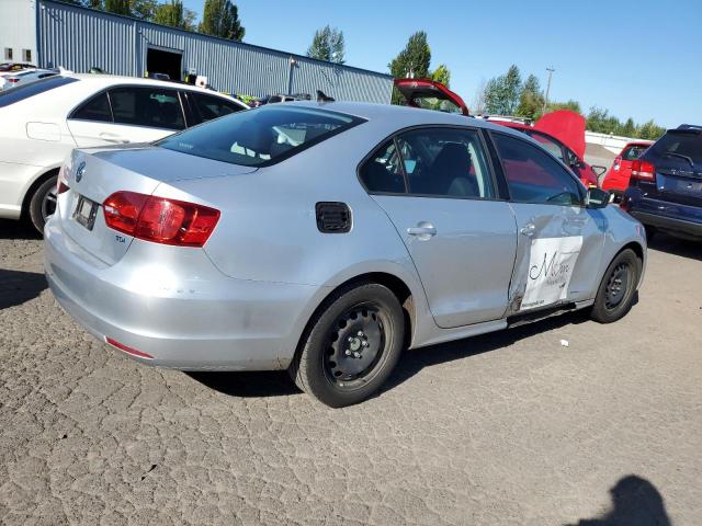 3VWLL7AJ0EM297194 - 2014 VOLKSWAGEN JETTA TDI SILVER photo 3