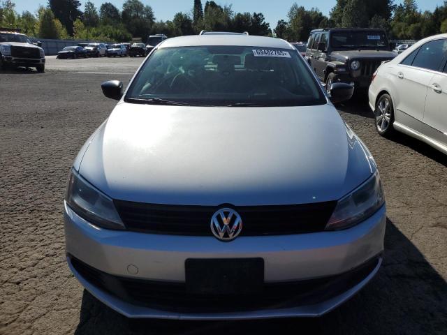 3VWLL7AJ0EM297194 - 2014 VOLKSWAGEN JETTA TDI SILVER photo 5