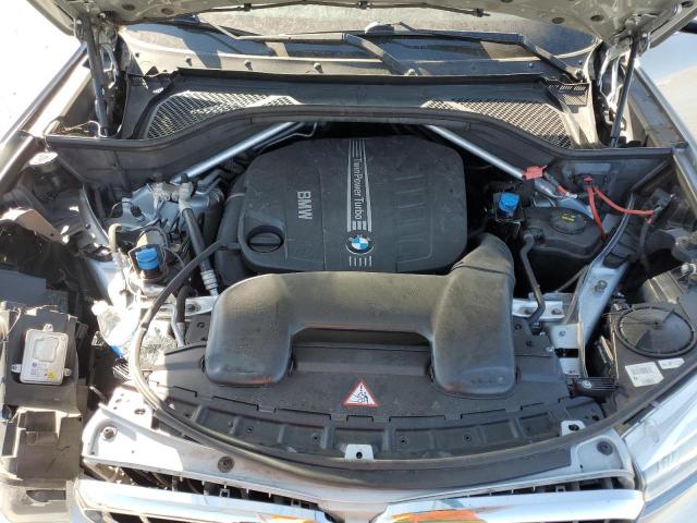 5UXKS4C59E0J95894 - 2014 BMW X5 XDRIVE35D SILVER photo 12