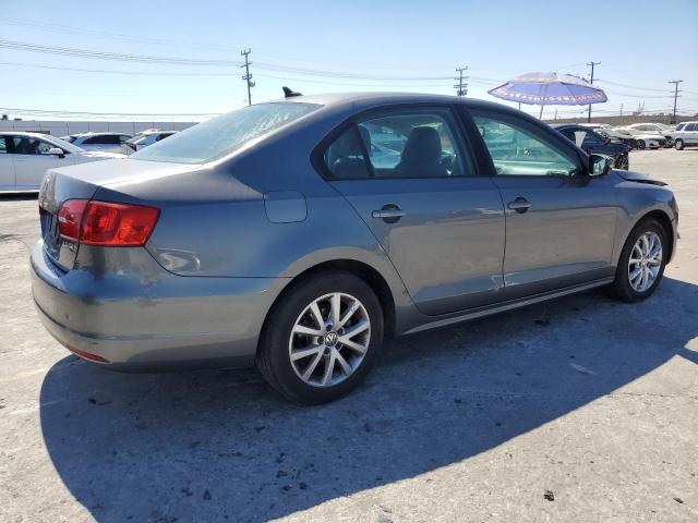 3VWDX7AJ3CM412909 - 2012 VOLKSWAGEN JETTA SE Մոխրագույն լուսանկար 3