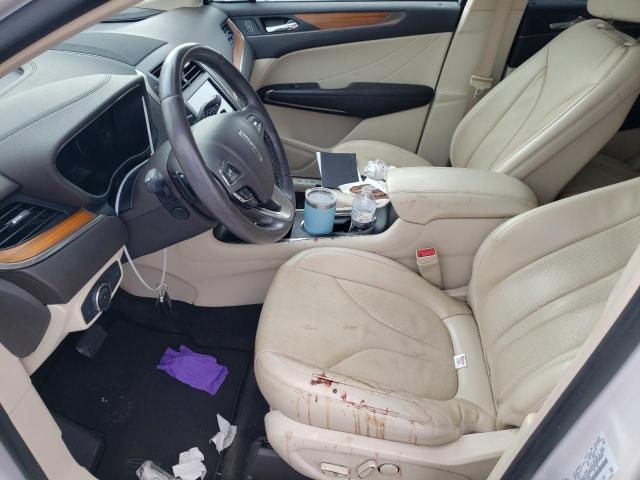 5LMCJ3C95GUJ03268 - 2016 LINCOLN MKC RESERVE WHITE photo 7