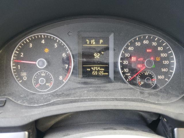 3VWJZ7AJ2AM093772 - 2010 VOLKSWAGEN JETTA S GRAY photo 9