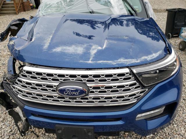 1FMSK8FH9NGB35762 - 2022 FORD EXPLORER LIMITED BLUE photo 12