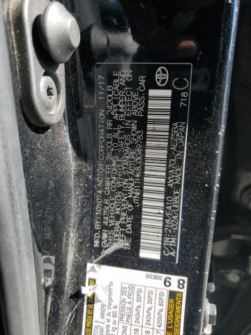 JTNB11HK8J3049783 - 2018 TOYOTA CAMRY L BLUE photo 12