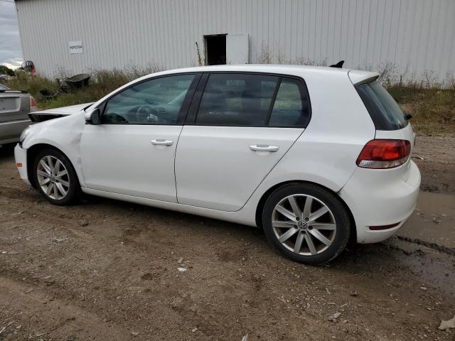 WVWNM7AJ8BW172254 - 2011 VOLKSWAGEN GOLF WHITE photo 2