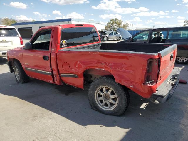 1GCEC14W5YZ247393 - 2000 CHEVROLET SILVERADO C1500 RED photo 2