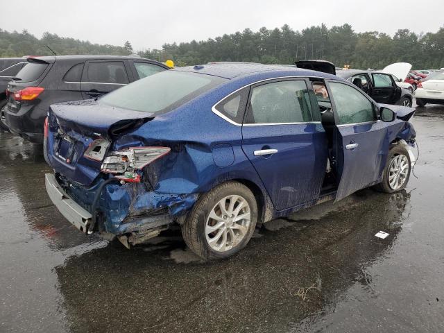 3N1AB7AP1KY291798 - 2019 NISSAN SENTRA S BLUE photo 3