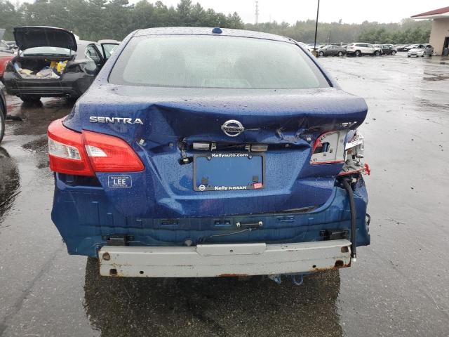 3N1AB7AP1KY291798 - 2019 NISSAN SENTRA S BLUE photo 6