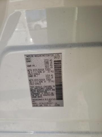 5N1DR2MN9JC614050 - 2018 NISSAN PATHFINDER S WHITE photo 14