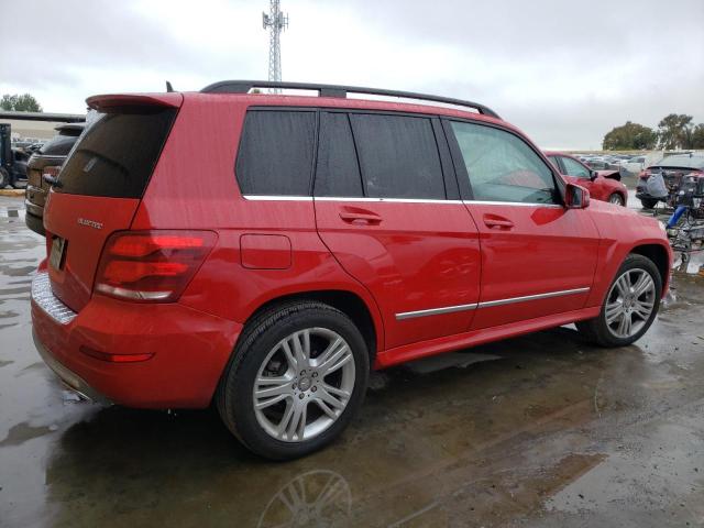 WDCGG0EB3EG249079 - 2014 MERCEDES-BENZ GLK 250 BLUETEC RED photo 3