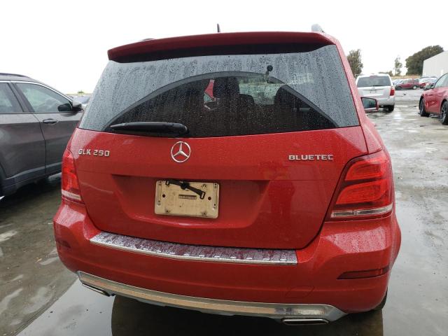 WDCGG0EB3EG249079 - 2014 MERCEDES-BENZ GLK 250 BLUETEC RED photo 6