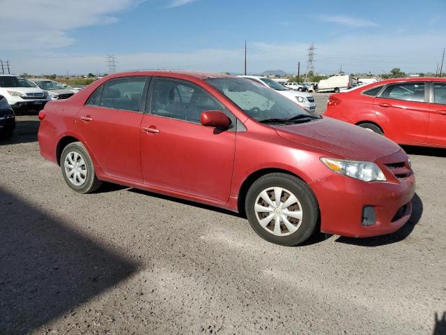2T1BU4EE2BC674619 - 2011 TOYOTA COROLLA BASE Կարմիր լուսանկար 4