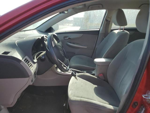 2T1BU4EE2BC674619 - 2011 TOYOTA COROLLA BASE Կարմիր լուսանկար 7