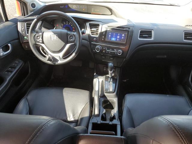 2HGFB2F92FH532443 - 2015 HONDA CIVIC EXL GRAY photo 8