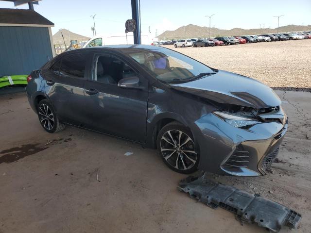 2T1BURHE2JC006617 - 2018 TOYOTA COROLLA L GRAY photo 4