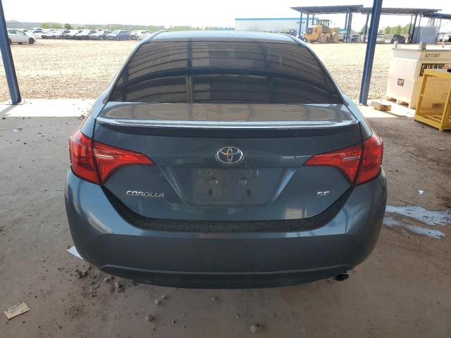 2T1BURHE2JC006617 - 2018 TOYOTA COROLLA L GRAY photo 6