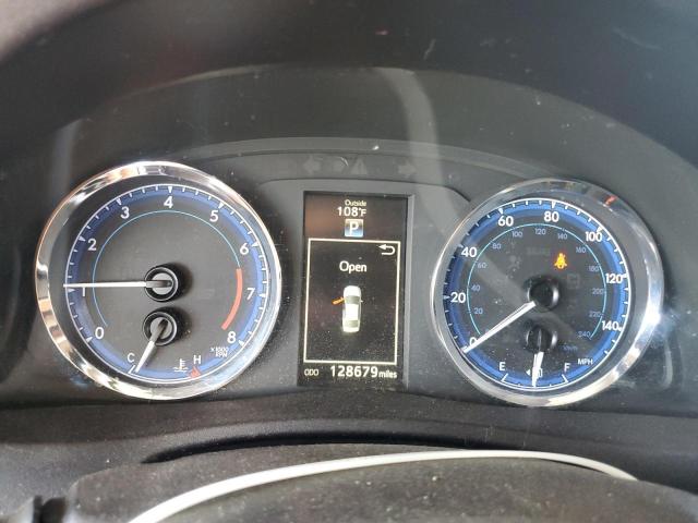 2T1BURHE2JC006617 - 2018 TOYOTA COROLLA L GRAY photo 9