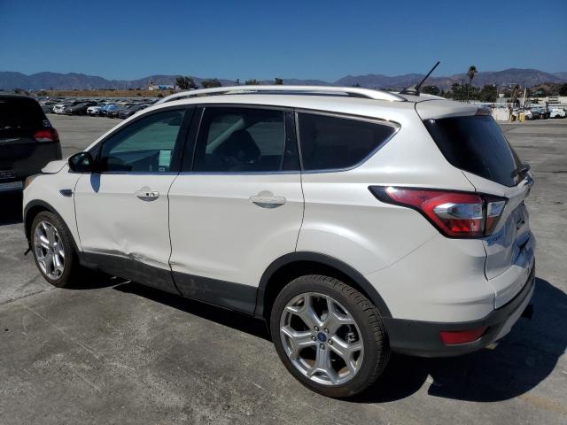 1FMCU0J96JUA72101 - 2018 FORD ESCAPE TITANIUM 白色 照片 2