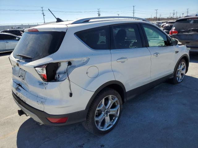 1FMCU0J96JUA72101 - 2018 FORD ESCAPE TITANIUM 白色 照片 3