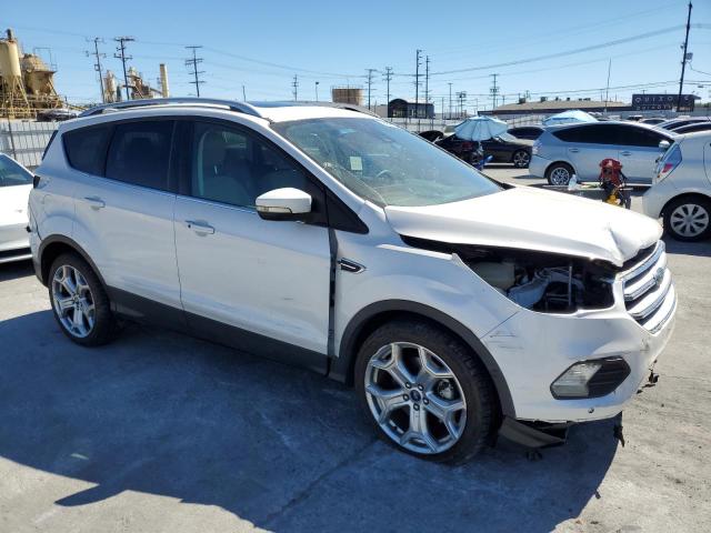 1FMCU0J96JUA72101 - 2018 FORD ESCAPE TITANIUM 白色 照片 4