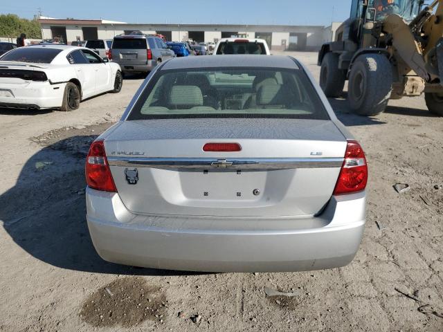 1G1ZS58F07F112661 - 2007 CHEVROLET MALIBU LS SILVER photo 6