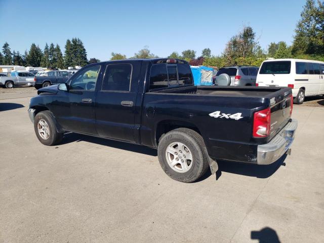 1D7HW48N05S110668 - 2005 DODGE DAKOTA QUAD SLT Noir photo 2