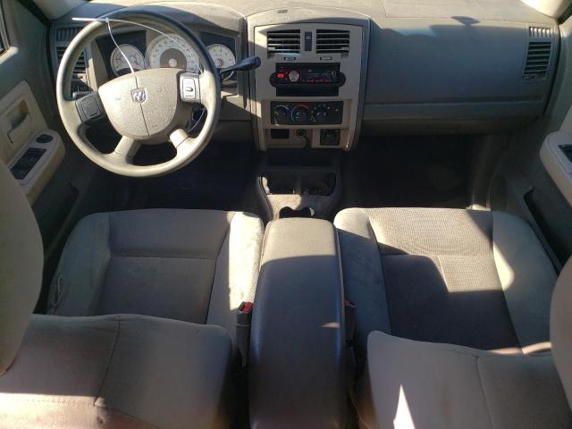 1D7HW48N05S110668 - 2005 DODGE DAKOTA QUAD SLT Noir photo 8