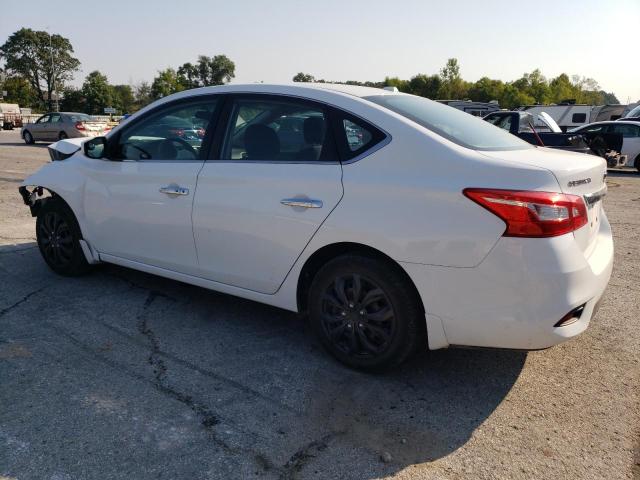 3N1AB7AP9HY249694 - 2017 NISSAN SENTRA S WHITE photo 2