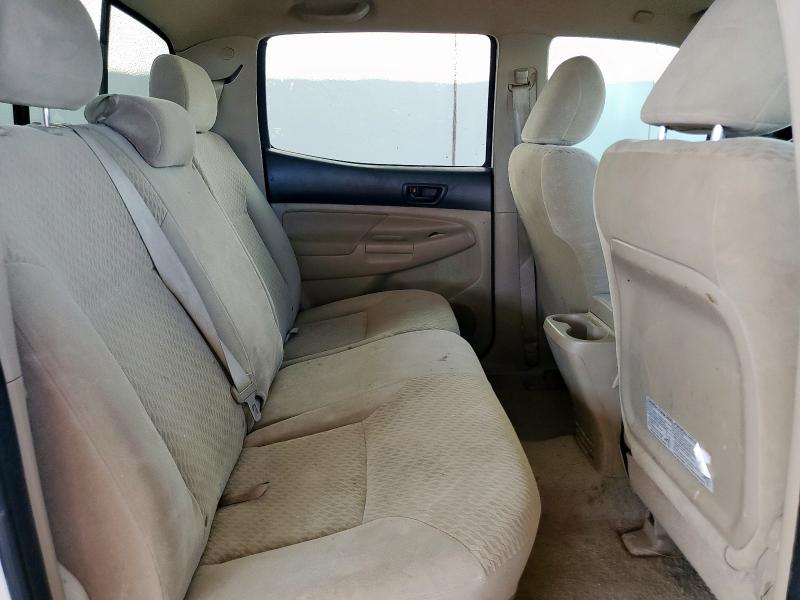 5TFLU4EN4BX017083 - 2011 TOYOTA TACOMA DOUBLE CAB თეთრი ფოტო 10
