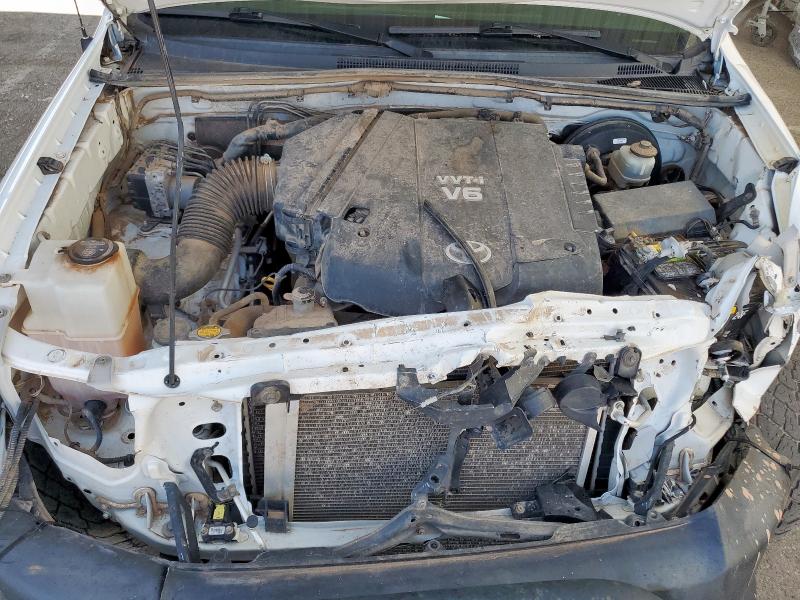 5TFLU4EN4BX017083 - 2011 TOYOTA TACOMA DOUBLE CAB თეთრი ფოტო 11