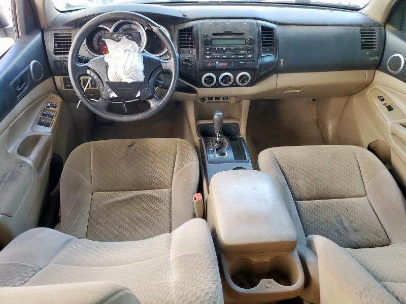 5TFLU4EN4BX017083 - 2011 TOYOTA TACOMA DOUBLE CAB თეთრი ფოტო 8