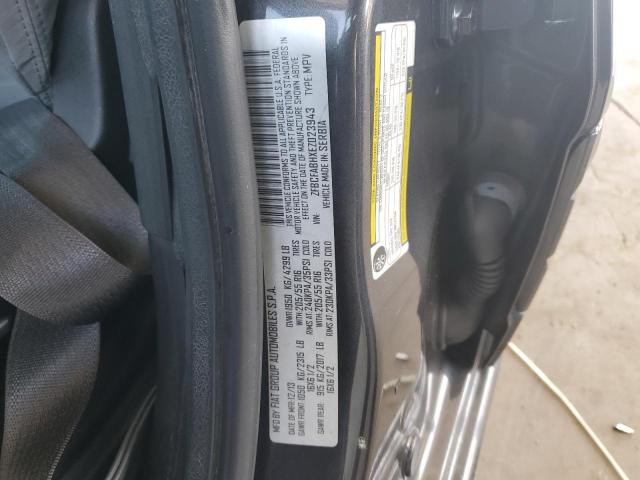 ZFBCFABHXEZ023943 - 2014 FIAT 500L EASY CHARCOAL photo 12