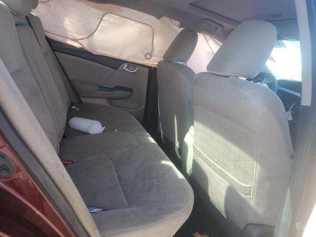 19XFB2F8XDE274719 - 2013 HONDA CIVIC EX Bordo foto 10