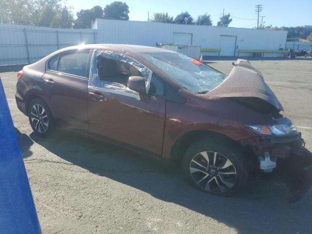 19XFB2F8XDE274719 - 2013 HONDA CIVIC EX Bordo foto 4