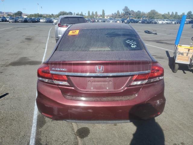 19XFB2F8XDE274719 - 2013 HONDA CIVIC EX Bordo foto 6