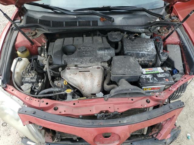 4T1BF3EK0BU628151 - 2011 TOYOTA CAMRY BASE BURGUNDY photo 11