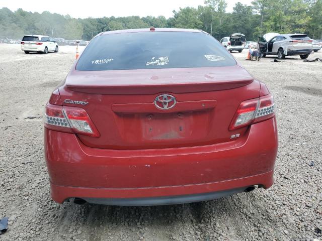 4T1BF3EK0BU628151 - 2011 TOYOTA CAMRY BASE BURGUNDY photo 6
