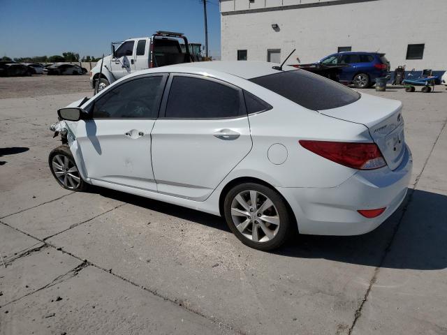 KMHCU4AEXCU151522 - 2012 HYUNDAI ACCENT GLS თეთრი ფოტო 2