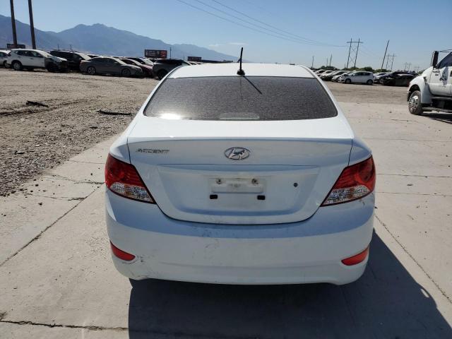 KMHCU4AEXCU151522 - 2012 HYUNDAI ACCENT GLS თეთრი ფოტო 6