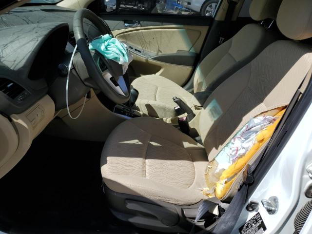 KMHCU4AEXCU151522 - 2012 HYUNDAI ACCENT GLS თეთრი ფოტო 7