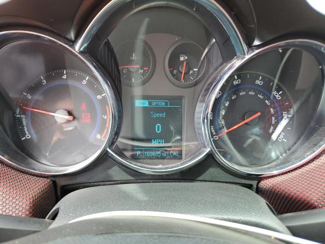 1G1PC5SBXD7194544 - 2013 CHEVROLET CRUZE LT RED photo 9