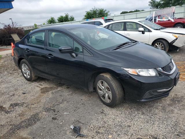 19XFB2F55FE117124 - 2015 HONDA CIVIC LX BLACK photo 4