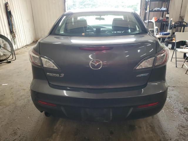 JM1BL1W74D1791420 - 2013 MAZDA 3 I GRAY photo 6