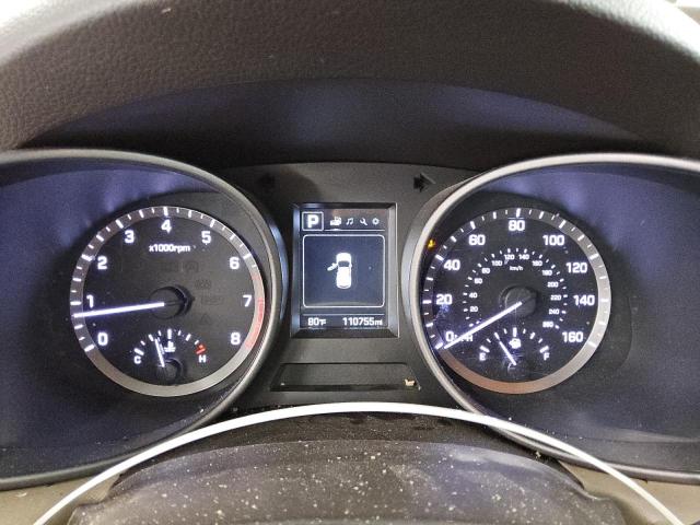 5XYZU3LB1HG414467 - 2017 HYUNDAI SANTA FE SPORT BLACK photo 9